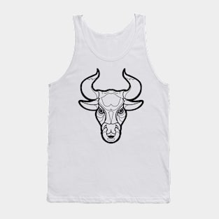 Bull Ornament Tank Top